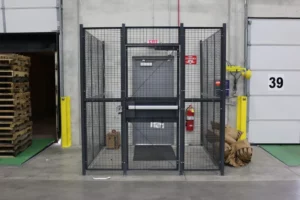 wire partition wire cage