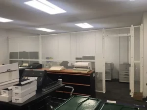 office space wire partition