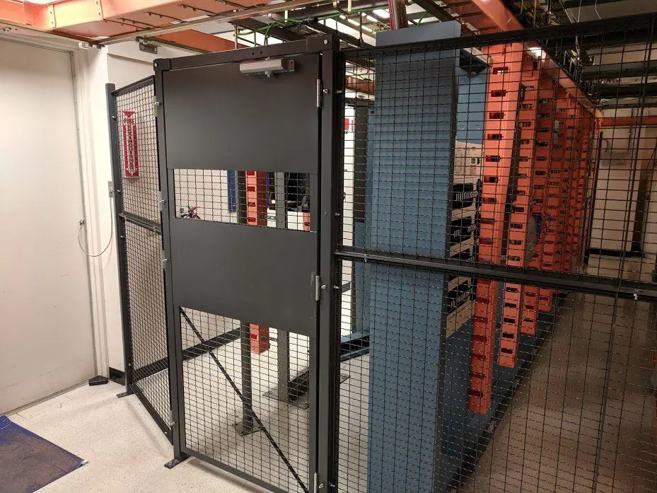 data and server security cage
